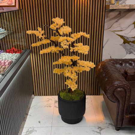 Yapay Bonsai Ağacı – Sarı